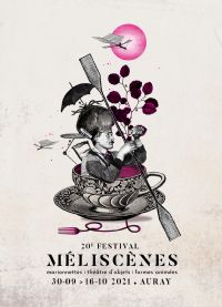 Festival Méliscènes - 20e édition. Du 30 septembre au 16 octobre 2021 à 56400 Auray. Morbihan. 